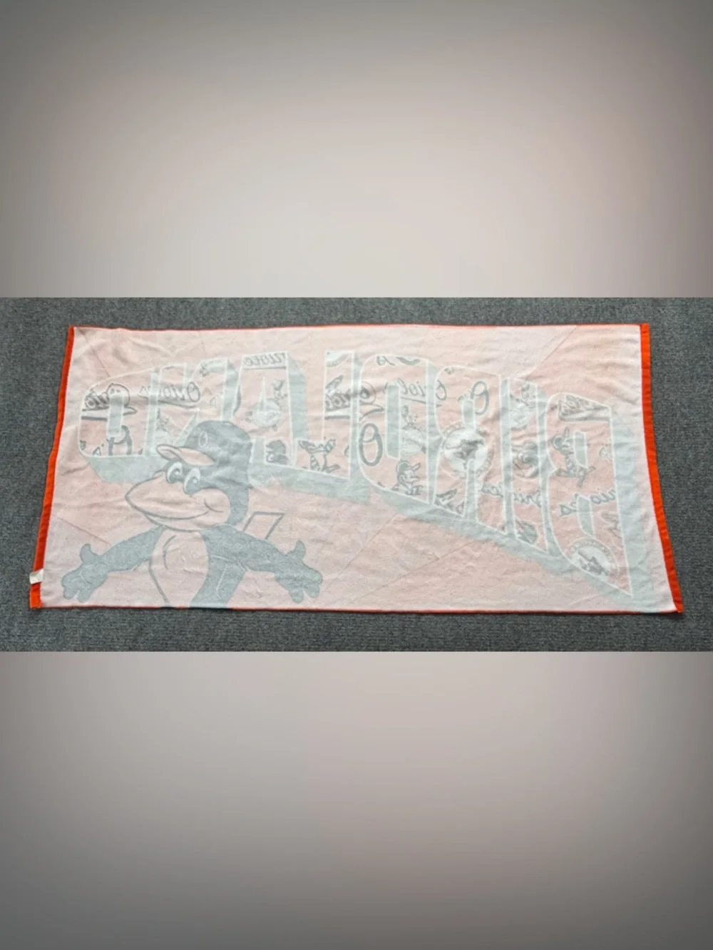 Baltimore Orioles MLB Rally Towel- Mascot Design
